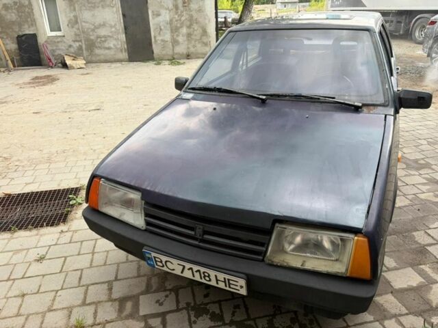 Синий ВАЗ 2109, объемом двигателя 1.3 л и пробегом 80 тыс. км за 698 $, фото 1 на Automoto.ua