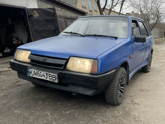 Синій ВАЗ 2109, об'ємом двигуна 1.5 л та пробігом 222 тис. км за 790 $, фото 1 на Automoto.ua