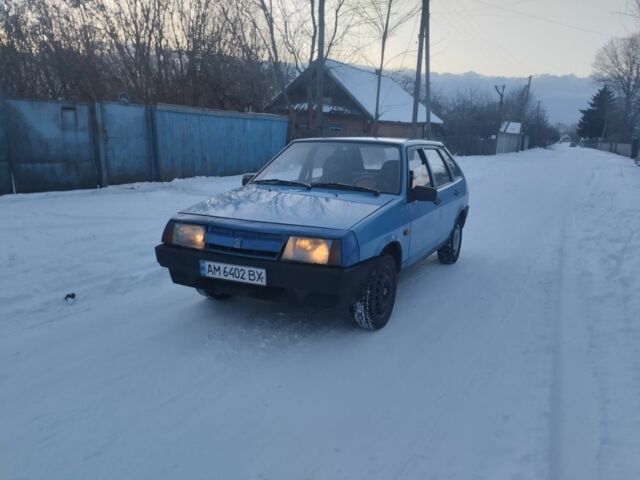 Синій ВАЗ 2109, об'ємом двигуна 1.3 л та пробігом 60 тис. км за 962 $, фото 1 на Automoto.ua