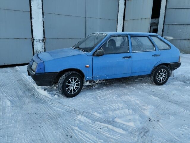 Синій ВАЗ 2109, об'ємом двигуна 1 л та пробігом 60 тис. км за 882 $, фото 1 на Automoto.ua