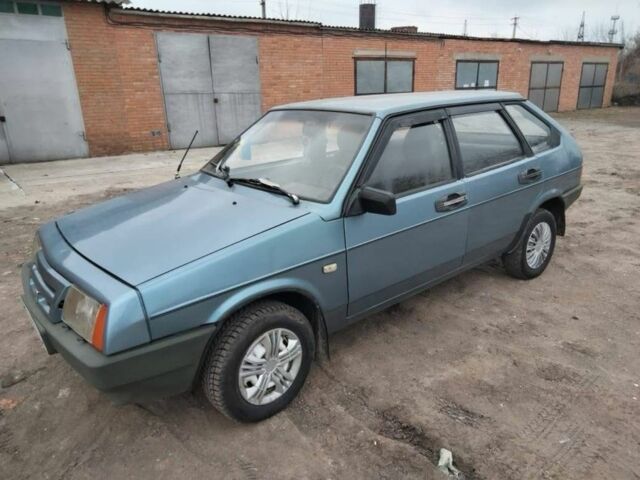 Синий ВАЗ 2109, объемом двигателя 1.1 л и пробегом 200 тыс. км за 1100 $, фото 1 на Automoto.ua