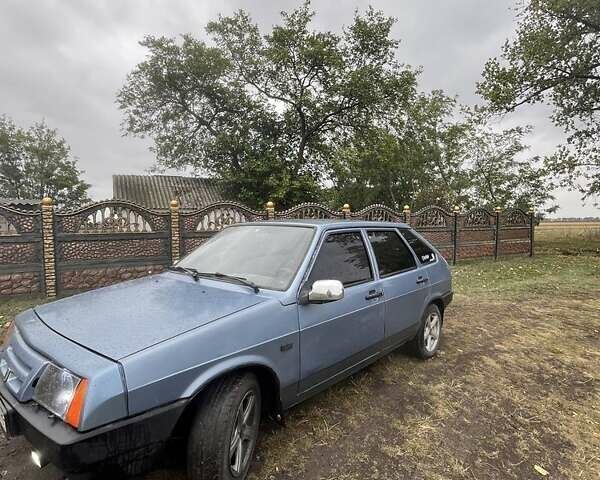 Синий ВАЗ 2109, объемом двигателя 1.3 л и пробегом 197 тыс. км за 1700 $, фото 1 на Automoto.ua