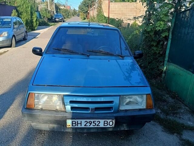 Синій ВАЗ 2109, об'ємом двигуна 1.29 л та пробігом 80 тис. км за 1000 $, фото 1 на Automoto.ua