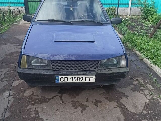Синий ВАЗ 2109, объемом двигателя 1.5 л и пробегом 220 тыс. км за 650 $, фото 1 на Automoto.ua