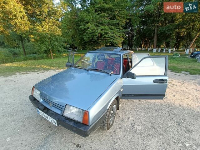 Синий ВАЗ 2109, объемом двигателя 1.5 л и пробегом 65 тыс. км за 1400 $, фото 1 на Automoto.ua