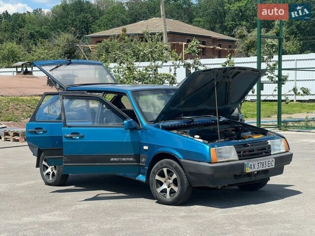 Синий ВАЗ 2109, объемом двигателя 1.6 л и пробегом 100 тыс. км за 850 $, фото 1 на Automoto.ua