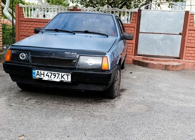 Синій ВАЗ 2109, об'ємом двигуна 1.1 л та пробігом 100 тис. км за 1250 $, фото 1 на Automoto.ua