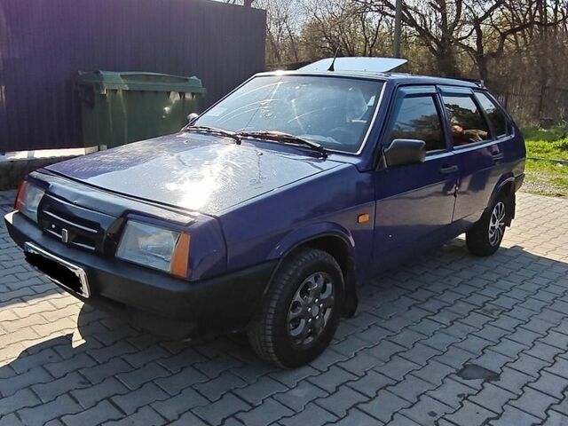 Синий ВАЗ 2109, объемом двигателя 1.3 л и пробегом 350 тыс. км за 1300 $, фото 1 на Automoto.ua
