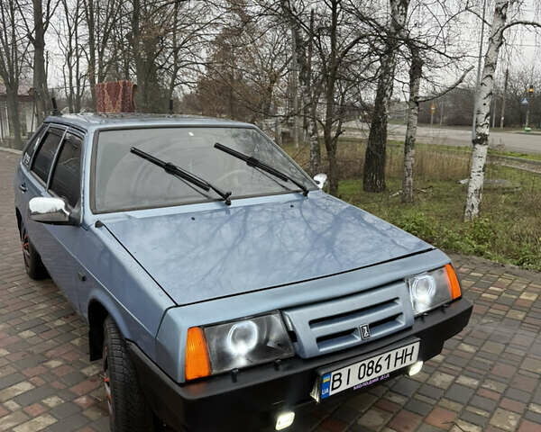 Синій ВАЗ 2109, об'ємом двигуна 1.3 л та пробігом 200 тис. км за 1550 $, фото 1 на Automoto.ua