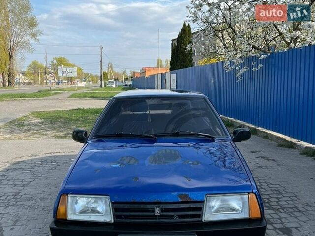 Синій ВАЗ 2109, об'ємом двигуна 1.5 л та пробігом 200 тис. км за 400 $, фото 1 на Automoto.ua