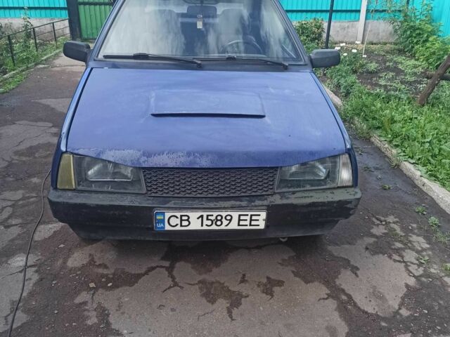 Синий ВАЗ 2109, объемом двигателя 1.5 л и пробегом 2 тыс. км за 630 $, фото 1 на Automoto.ua