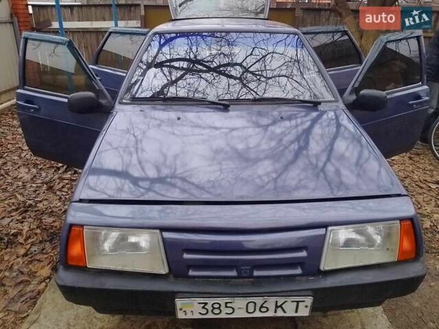 Синий ВАЗ 2109, объемом двигателя 1.1 л и пробегом 100 тыс. км за 1157 $, фото 1 на Automoto.ua