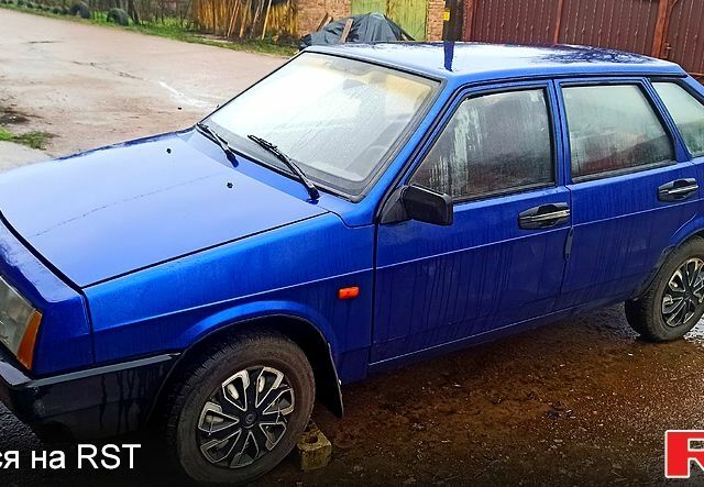 Синій ВАЗ 2109, об'ємом двигуна 1.1 л та пробігом 100 тис. км за 1100 $, фото 1 на Automoto.ua