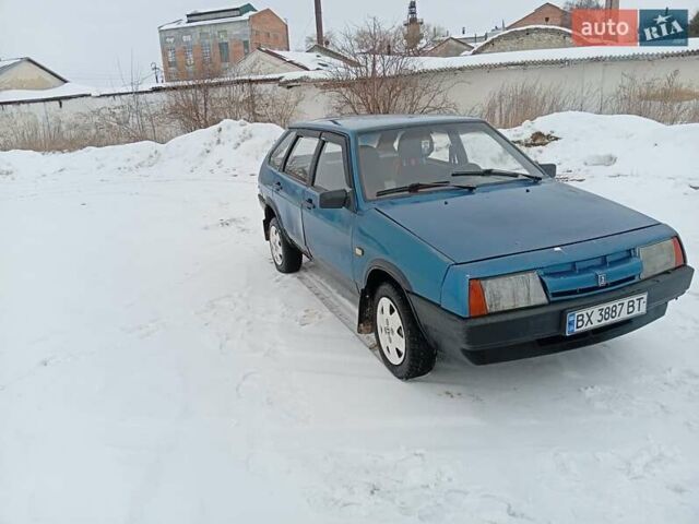 Синій ВАЗ 2109, об'ємом двигуна 1.29 л та пробігом 80 тис. км за 599 $, фото 1 на Automoto.ua