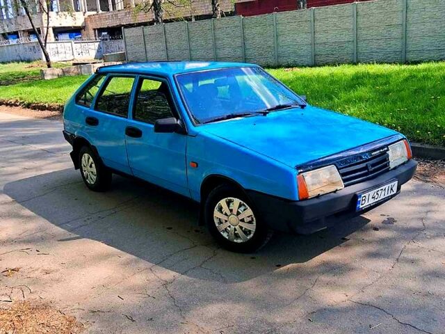 Синий ВАЗ 2109, объемом двигателя 1.5 л и пробегом 157 тыс. км за 1400 $, фото 1 на Automoto.ua