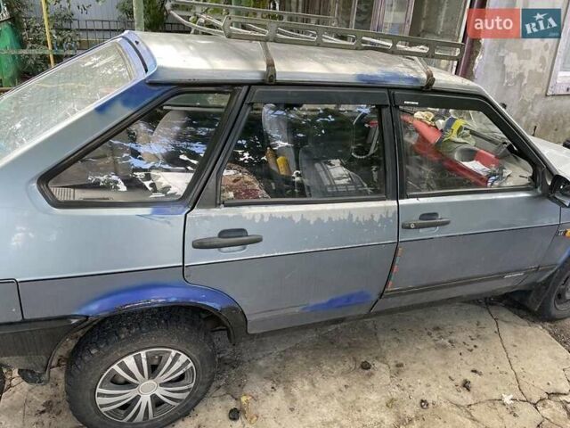 Синий ВАЗ 2109, объемом двигателя 1.3 л и пробегом 888 тыс. км за 900 $, фото 1 на Automoto.ua