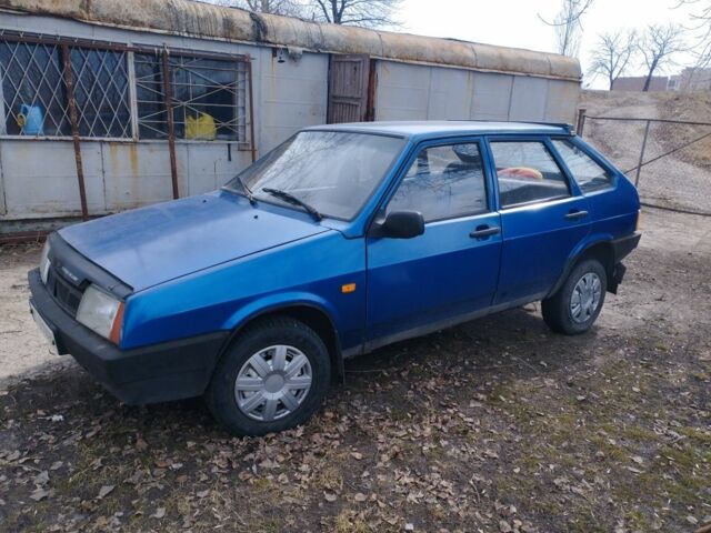 Синий ВАЗ 2109, объемом двигателя 1.5 л и пробегом 200 тыс. км за 508 $, фото 1 на Automoto.ua