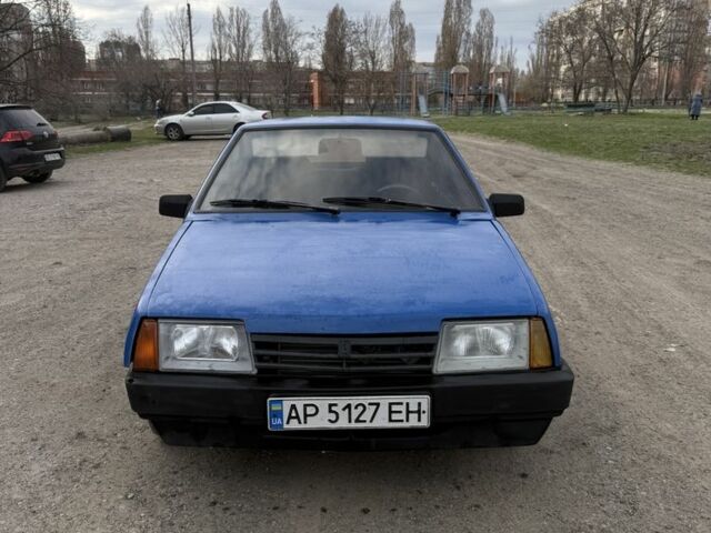 Синий ВАЗ 2109, объемом двигателя 1.1 л и пробегом 76 тыс. км за 650 $, фото 1 на Automoto.ua