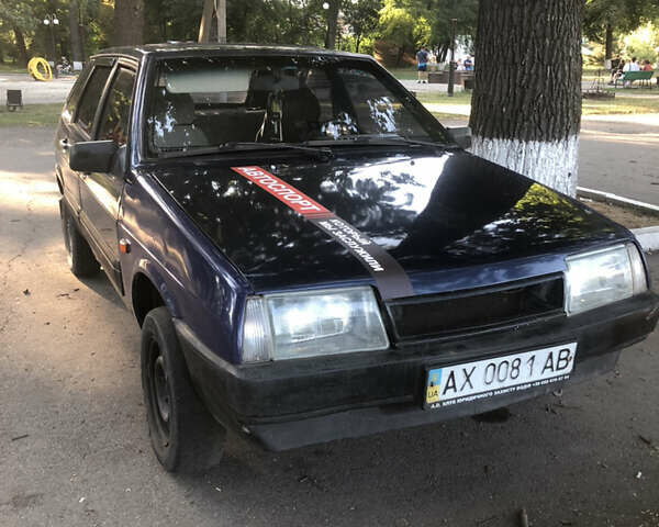 Синий ВАЗ 2109, объемом двигателя 1.5 л и пробегом 205 тыс. км за 850 $, фото 1 на Automoto.ua