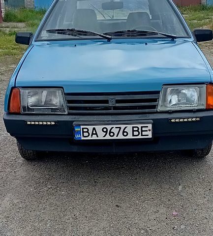 Синий ВАЗ 2109, объемом двигателя 1.3 л и пробегом 77 тыс. км за 650 $, фото 1 на Automoto.ua