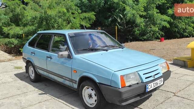 Синий ВАЗ 2109, объемом двигателя 1.1 л и пробегом 87 тыс. км за 1050 $, фото 1 на Automoto.ua