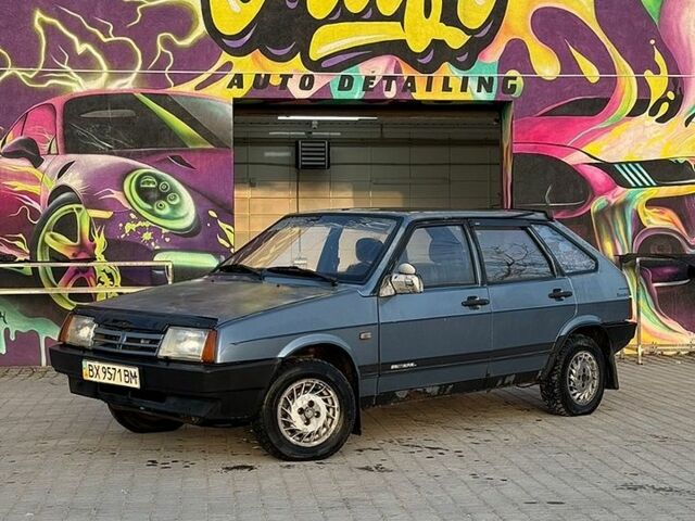Синий ВАЗ 2109, объемом двигателя 1.5 л и пробегом 145 тыс. км за 550 $, фото 1 на Automoto.ua