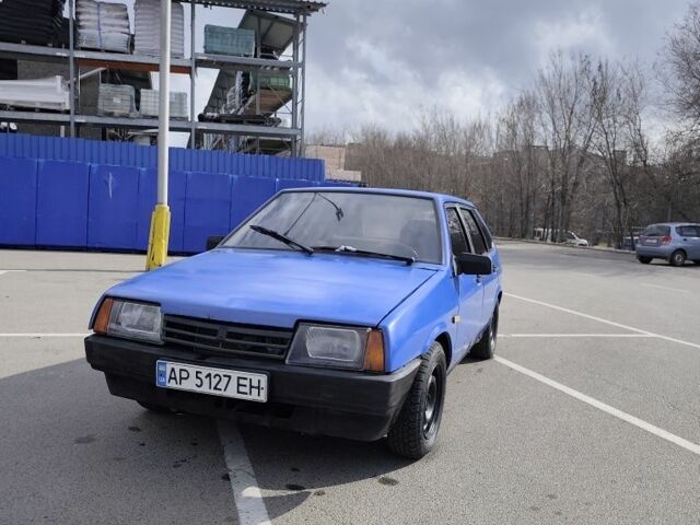Синий ВАЗ 2109, объемом двигателя 1.1 л и пробегом 2 тыс. км за 449 $, фото 1 на Automoto.ua