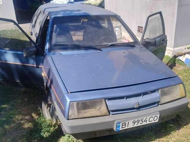 Синій ВАЗ 2109, об'ємом двигуна 1.29 л та пробігом 648 тис. км за 891 $, фото 1 на Automoto.ua