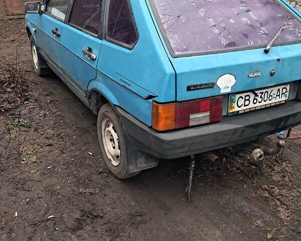Синий ВАЗ 2109, объемом двигателя 1.1 л и пробегом 350 тыс. км за 700 $, фото 1 на Automoto.ua