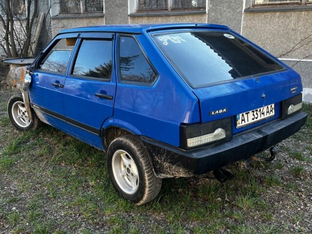 Синий ВАЗ 2109, объемом двигателя 1.5 л и пробегом 99 тыс. км за 644 $, фото 1 на Automoto.ua