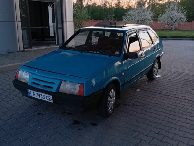 Синий ВАЗ 2109, объемом двигателя 1.3 л и пробегом 211 тыс. км за 850 $, фото 1 на Automoto.ua