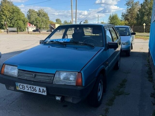 Синий ВАЗ 2109, объемом двигателя 1.3 л и пробегом 123 тыс. км за 781 $, фото 1 на Automoto.ua