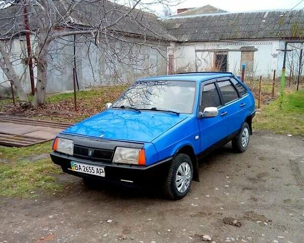 Синій ВАЗ 2109, об'ємом двигуна 1.3 л та пробігом 54 тис. км за 1000 $, фото 1 на Automoto.ua
