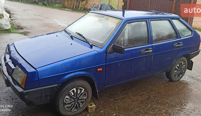 Синий ВАЗ 2109, объемом двигателя 1.1 л и пробегом 100 тыс. км за 1100 $, фото 1 на Automoto.ua