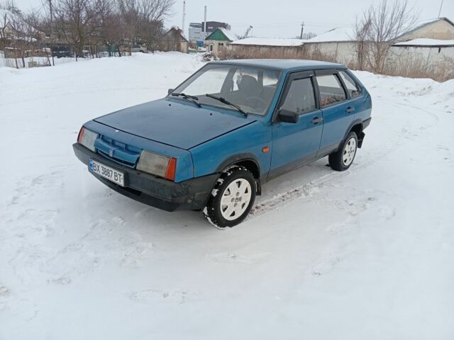 Синій ВАЗ 2109, об'ємом двигуна 1.3 л та пробігом 70 тис. км за 599 $, фото 1 на Automoto.ua