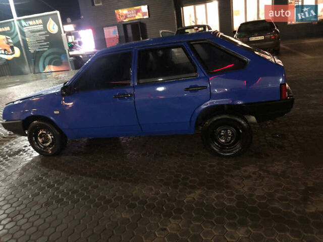 Синий ВАЗ 2109, объемом двигателя 1.7 л и пробегом 52 тыс. км за 900 $, фото 1 на Automoto.ua