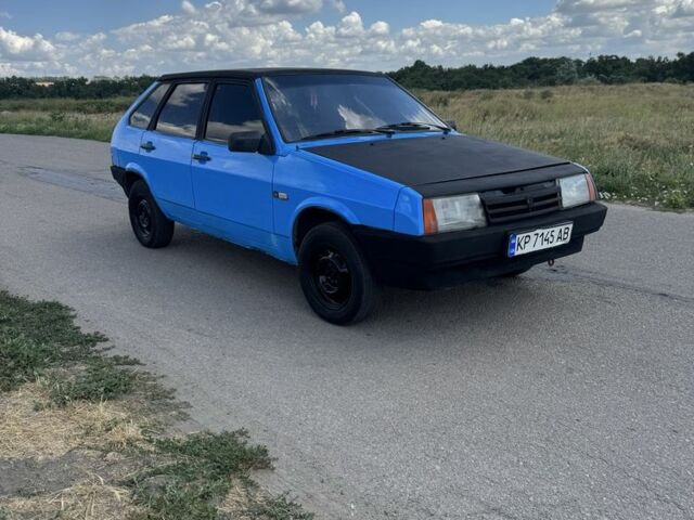 Синий ВАЗ 2109, объемом двигателя 1.3 л и пробегом 300 тыс. км за 599 $, фото 1 на Automoto.ua