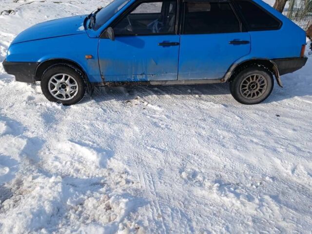Синій ВАЗ 2109, об'ємом двигуна 0 л та пробігом 200 тис. км за 800 $, фото 1 на Automoto.ua