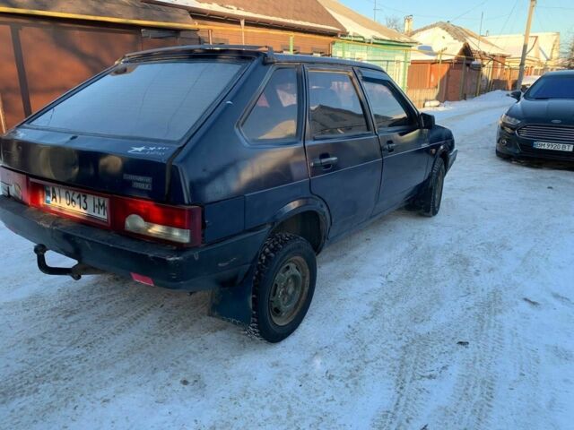 Синий ВАЗ 2109, объемом двигателя 1.5 л и пробегом 2 тыс. км за 950 $, фото 1 на Automoto.ua