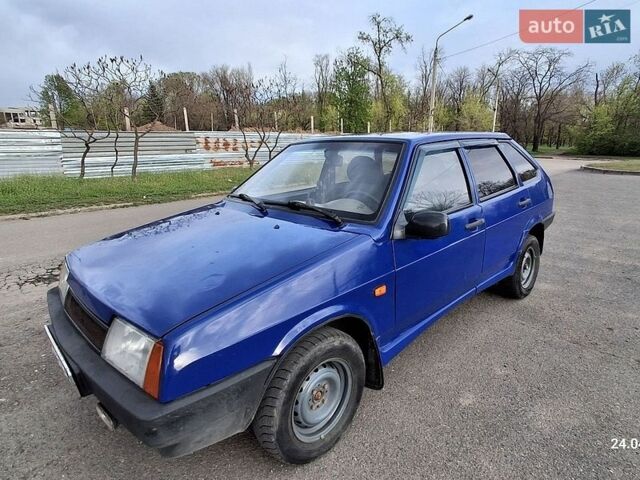 Синий ВАЗ 2109, объемом двигателя 1.3 л и пробегом 580 тыс. км за 1040 $, фото 1 на Automoto.ua