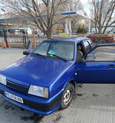 Синий ВАЗ 2109, объемом двигателя 1.3 л и пробегом 40 тыс. км за 999 $, фото 1 на Automoto.ua