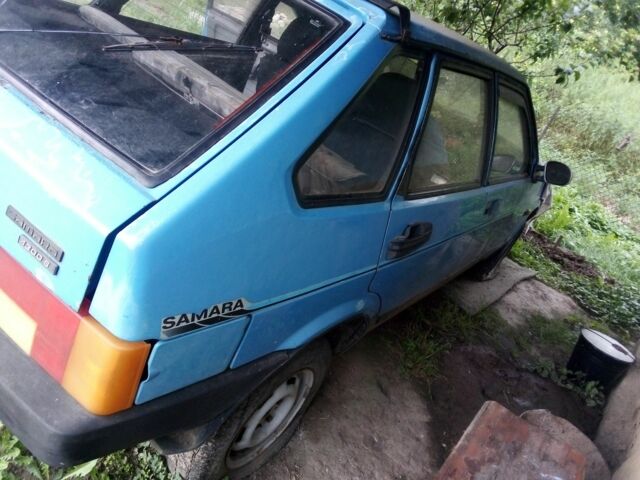 Синий ВАЗ 2109, объемом двигателя 1 л и пробегом 26 тыс. км за 482 $, фото 1 на Automoto.ua