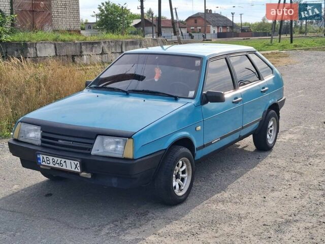 Синий ВАЗ 2109, объемом двигателя 1.5 л и пробегом 250 тыс. км за 1000 $, фото 1 на Automoto.ua