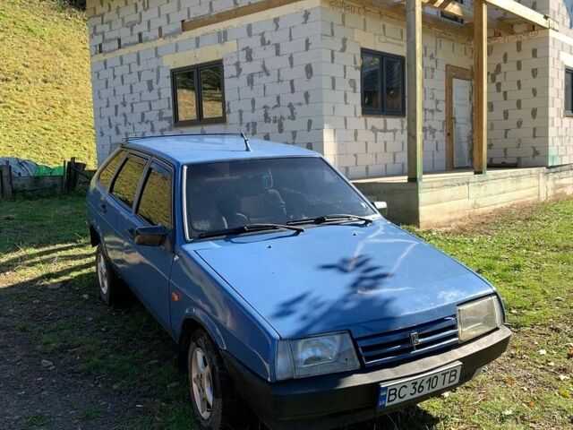 Синий ВАЗ 2109, объемом двигателя 1.5 л и пробегом 500 тыс. км за 900 $, фото 1 на Automoto.ua