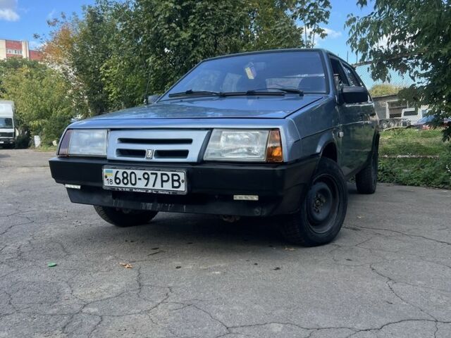 Синий ВАЗ 2109, объемом двигателя 1.3 л и пробегом 100 тыс. км за 654 $, фото 1 на Automoto.ua