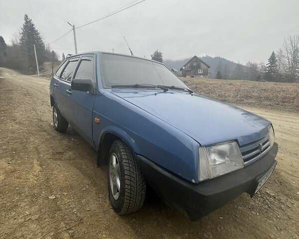 Синий ВАЗ 2109, объемом двигателя 1.5 л и пробегом 100 тыс. км за 1200 $, фото 1 на Automoto.ua