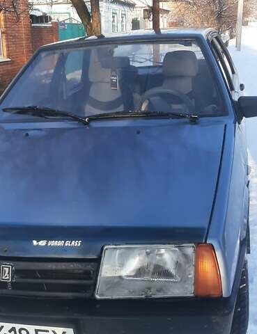 Синій ВАЗ 2109, об'ємом двигуна 1.5 л та пробігом 200 тис. км за 1200 $, фото 1 на Automoto.ua