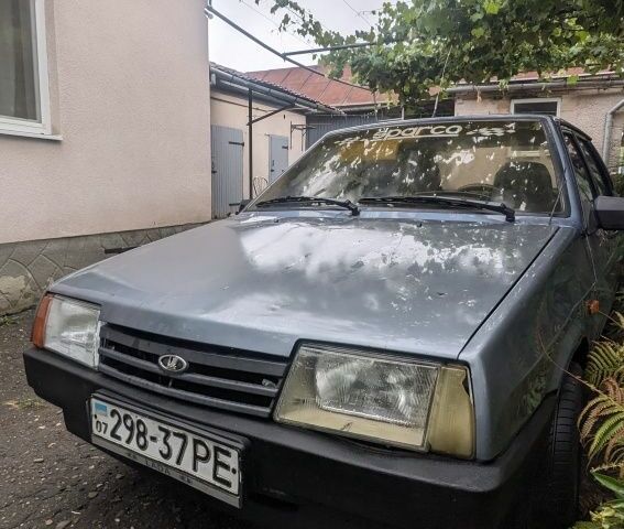 Синий ВАЗ 2109, объемом двигателя 1.3 л и пробегом 280 тыс. км за 601 $, фото 1 на Automoto.ua
