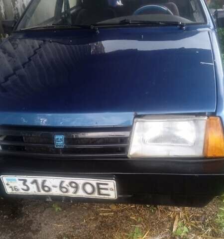 Синий ВАЗ 2109, объемом двигателя 1.5 л и пробегом 200 тыс. км за 1100 $, фото 1 на Automoto.ua