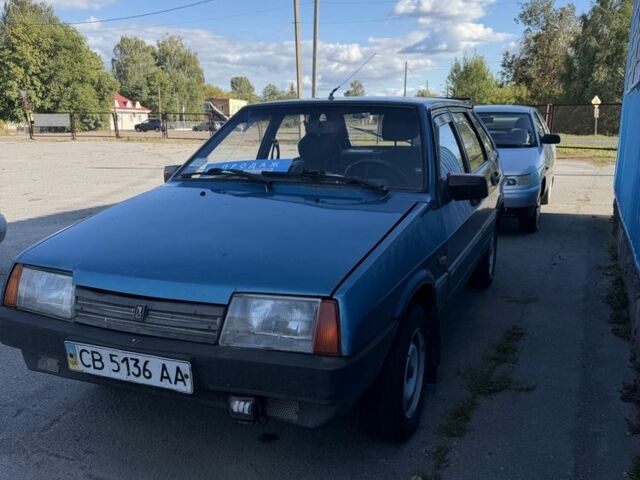 Синий ВАЗ 2109, объемом двигателя 1.3 л и пробегом 123 тыс. км за 785 $, фото 1 на Automoto.ua